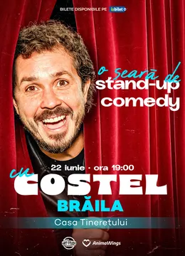Braila: O seară de stand up comedy cu Costel | Comedy Show