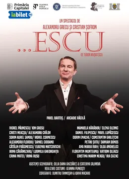 Pavel Bartoș în …ESCU de Tudor Mușatescu