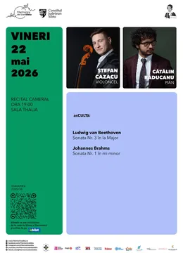 Sibiu: Recital cameral - Ștefan Cazacu | Cătălin Răducanu