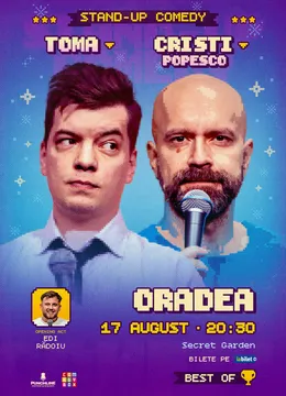 Oradea: Stand-up comedy - Best of Toma & Popesco