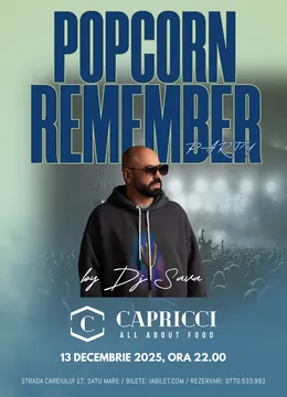 Satu Mare: Popcorn Remember by DJ SAVA