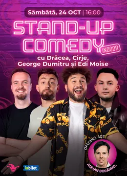 The Fool: Stand-up comedy cu Drăcea, Cîrje, Edi Moise și George Dumitru