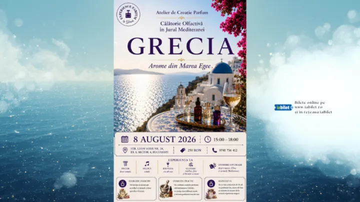 Călătorie Olfactivă în Jurul Mediteranei - Grecia