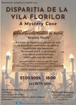 Dispariția de la Vila Florilor – A Mystery Case (ediția a II-a)