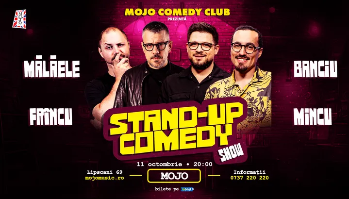Stand-up Comedy cu Malaele, Frincu, Banciu si Mincu