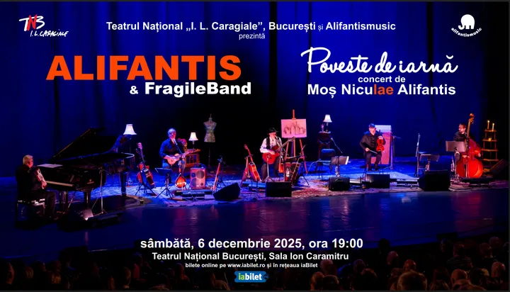Alifantis &amp; FragileBand – Poveste de iarnă – Un concert de Moș Niculae
