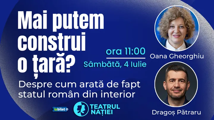 Ploiești: Workshop cu Oana Gheorghiu și Dragoș Pătraru