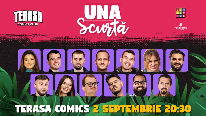 UNA SCURTĂ - Două Episoade pe Terasa ComicsClub!
