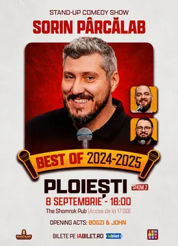 Ploiesti: Stand-up comedy - Best of Sorin Pârcălab (SHOW2)
