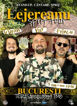 Lejereanu Spriț Tour - Vio, Frîncu și Guran la Terasa TNB