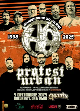 H8 – aniversare 30 ANI + Protest Urban