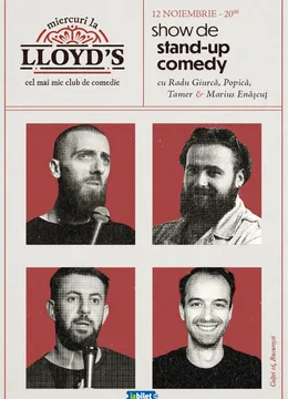 Stand-up Comedy cu Giurcă, Popică, Tamer & Enășcuț