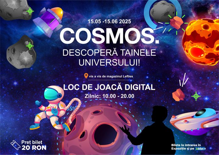 Suceava: Cosmos. Descopera tainele universului!