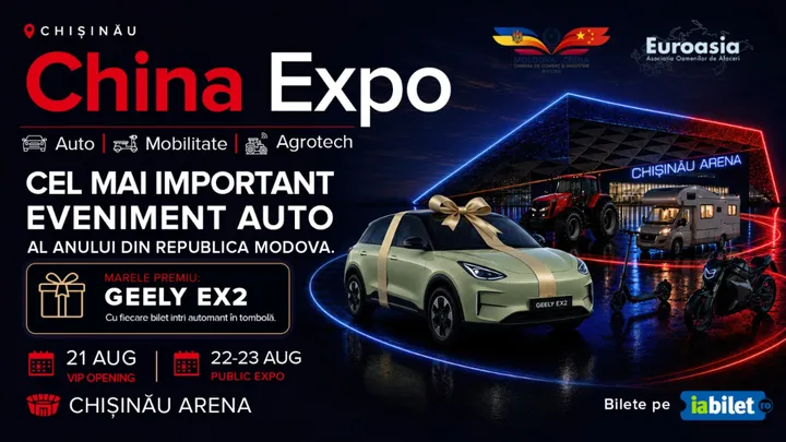 Chișinău: China Expo - Auto, Mobilitate & Agrotech