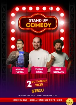 Sibiu: Stand-Up Comedy Show @Imperium Pub Sibiu