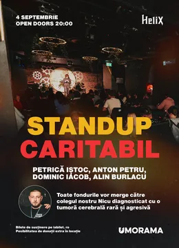 Iași: Stand-up Caritabil