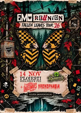 Ploiești: Emo Reunion + Underwaves & Kronophagia - Fallen Leaves Tour