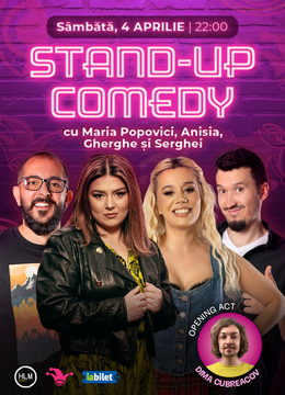 The Fool: Stand-up comedy cu Gherghe, Maria Popovici, Anisia și Serghei