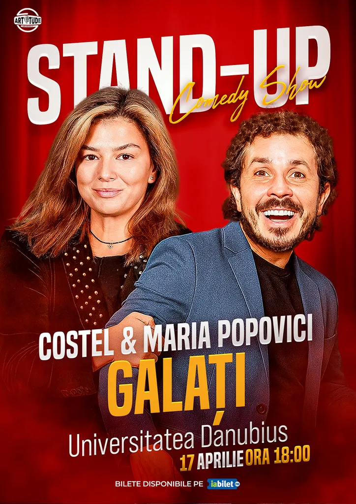 Galati: Costel și Maria Popovici - Stand Up Comedy - SHOW 1