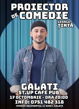 Galati: Stand-up Comedy cu George Țintă