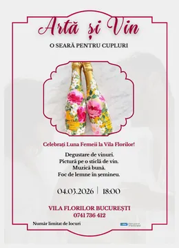 Arta si Vin - o seara pentru cupluri