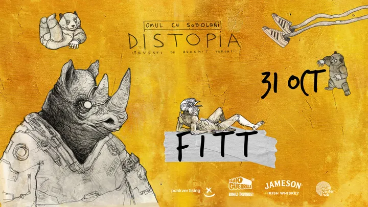Timișoara: Omul cu Sobolani • Lansare de album: "Distopia" •