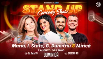 Stand-up Comedy cu Maria Popovici, Ioana State, Gabi Dumitriu & Sergiu Mirică la Club 99