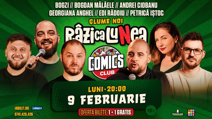 Stand-up Comedy Râzi ca luNea la ComicsClub!