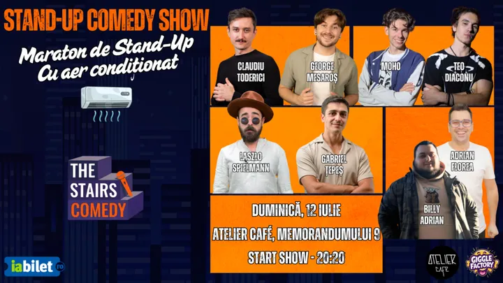 Cluj-Napoca: Stand-up Comedy Show | Maraton de Stand-Up | by The Stairs Comedy