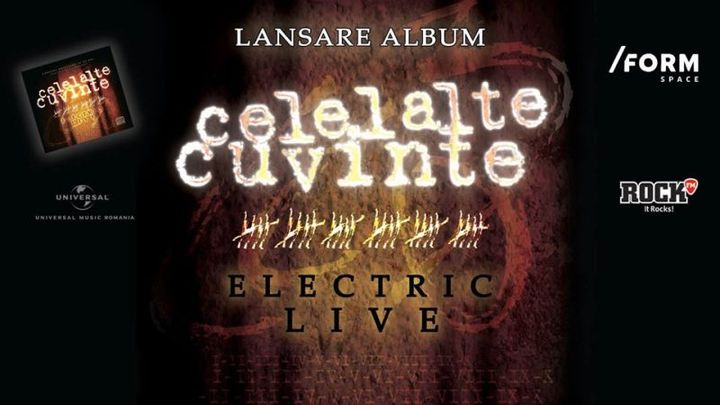Celelalte Cuvinte | Lansare Album at /FORM Space