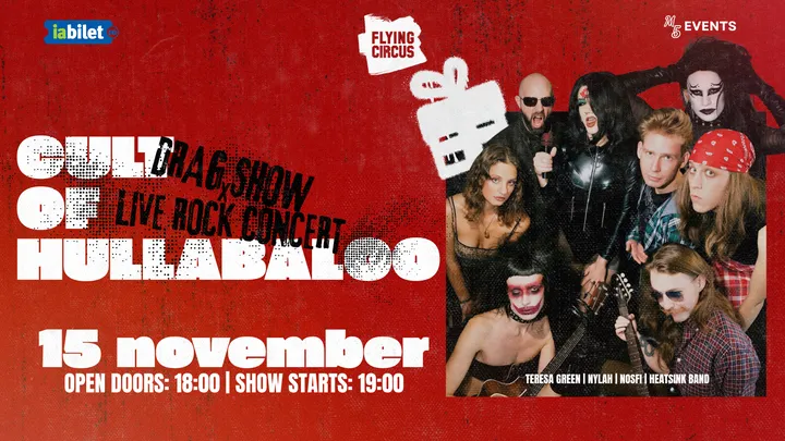Cluj-Napoca: Cult of Hullabaloo: X-mess | Drag Show + Live Rock Concert