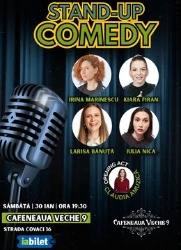 Stand-up Comedy cu Marinescu, Firan, Nica & Bănuță