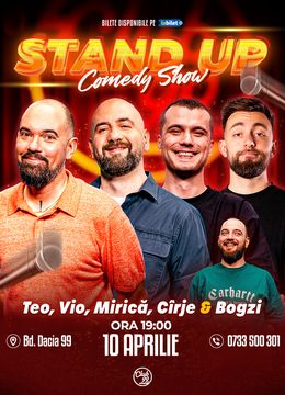 Stand-up Comedy cu Teo, Vio, Mirică, Cîrje & Bogzi la Club 99