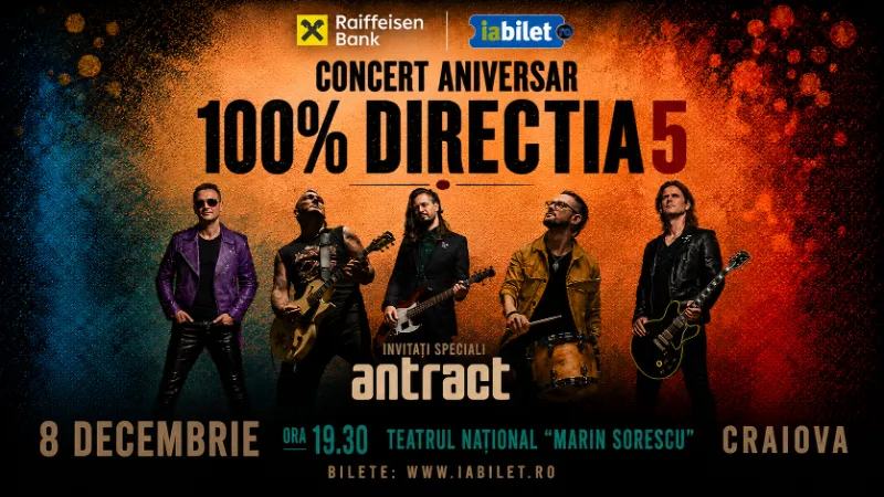 Concert Direcția 5 - „100% Direcția 5"