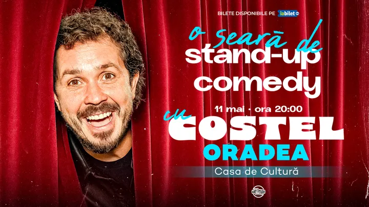 Oradea: O seara de stand up comedy cu Costel
