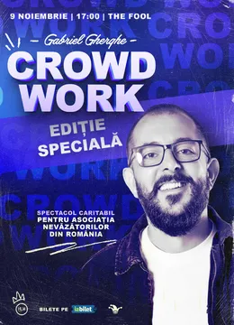 Spectacol Caritabil: Gherghe + Publicul = Crowd Work | Ediție Specială
