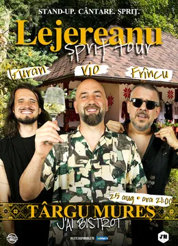 Targu Mureș: Stand Up Comedy Show Vio, Frîncu și Guran - Lejereanu Spriț Tour