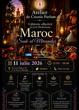 Călătorie Olfactivă în Jurul Mediteranei - Maroc