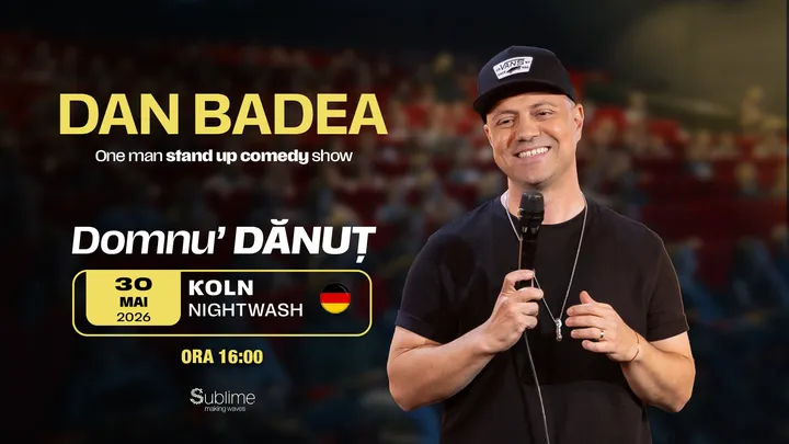 Koln: Stand-up Comedy cu DAN BADEA - “Domnu’ DANUT"