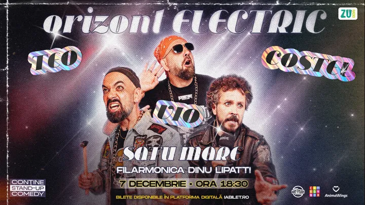 Satu Mare: Teo, Vio și Costel - Orizont Electric | Stand Up Comedy Show