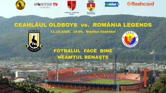 Piatra Neamt: Ceahlaul Oldboys vs. Romania Legends