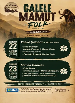 Alba Iulia: Galele Mamut Folk