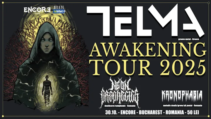 Concert Telma (GR) / Neon Prophecies (RO) / Kronophagia (RO)