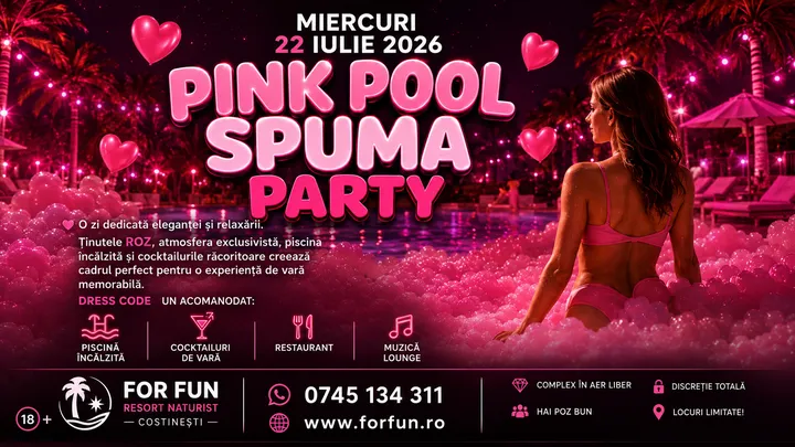 Costinesti: Pink Pool Spuma Party