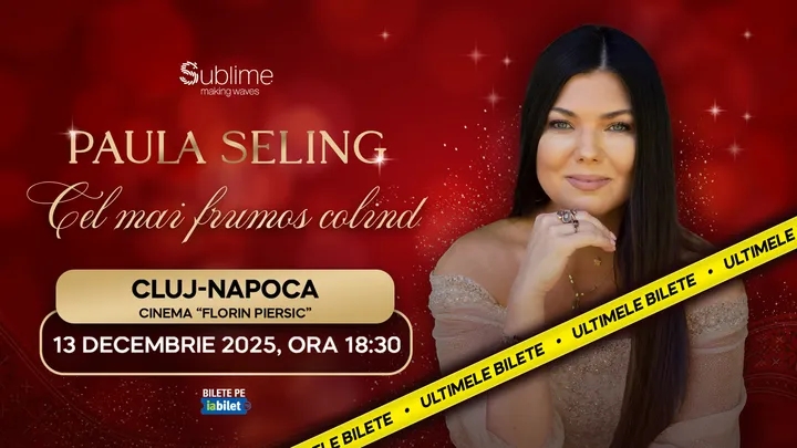 Cluj-Napoca: Paula Seling - “Cel mai frumos colind” - 18:30