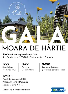 Comana: Gala Moara de hârtie 2026