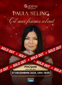 Focsani: Paula Seling - “Cel mai frumos colind”