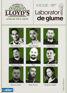 Lloyd’s: Laborator de glume, Stand-up Comedy Testare Material