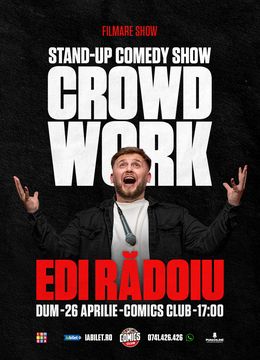 CrowdWork cu Edi Rădoiu la ComicsClub!