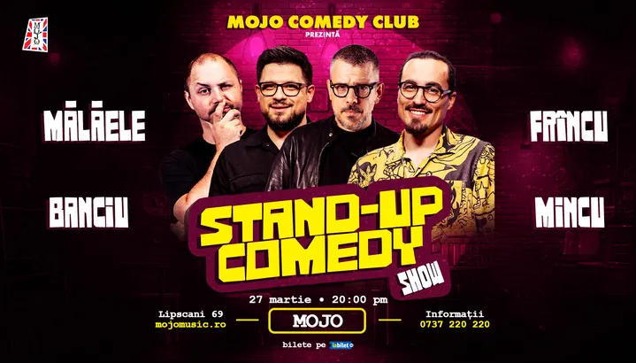 Stand-up Comedy Show cu Mincu, Banciu, Frincu, Malaele